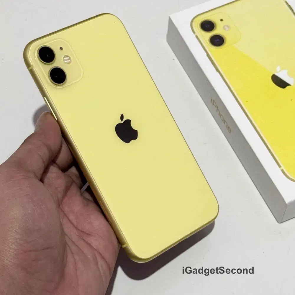 iPhone 11 128GB Ex Inter, Mulus Lengkap