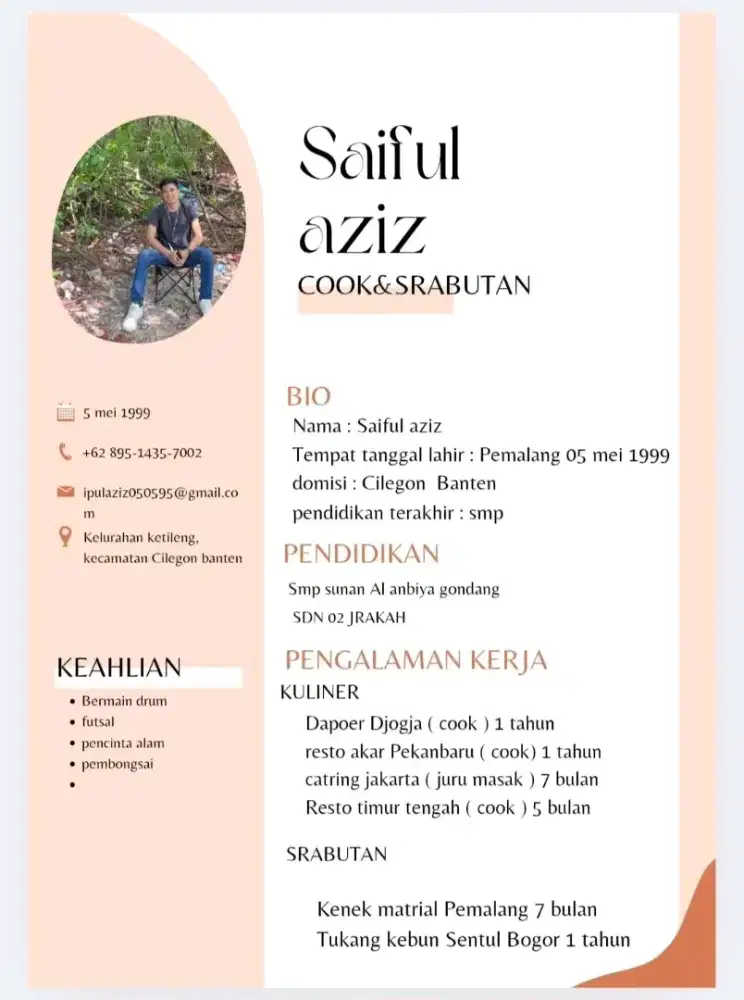 Mencari pekerjaan sesuai dengan kemampuan