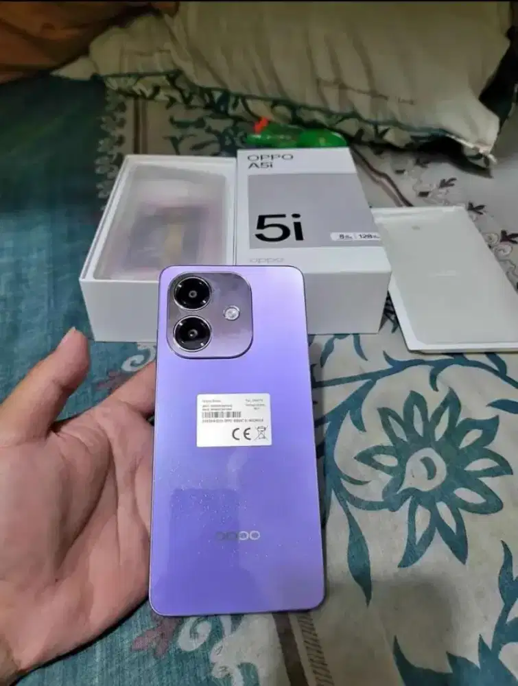 OPPO A5I RAM 4+4/128 MULUS FULLSET ORI