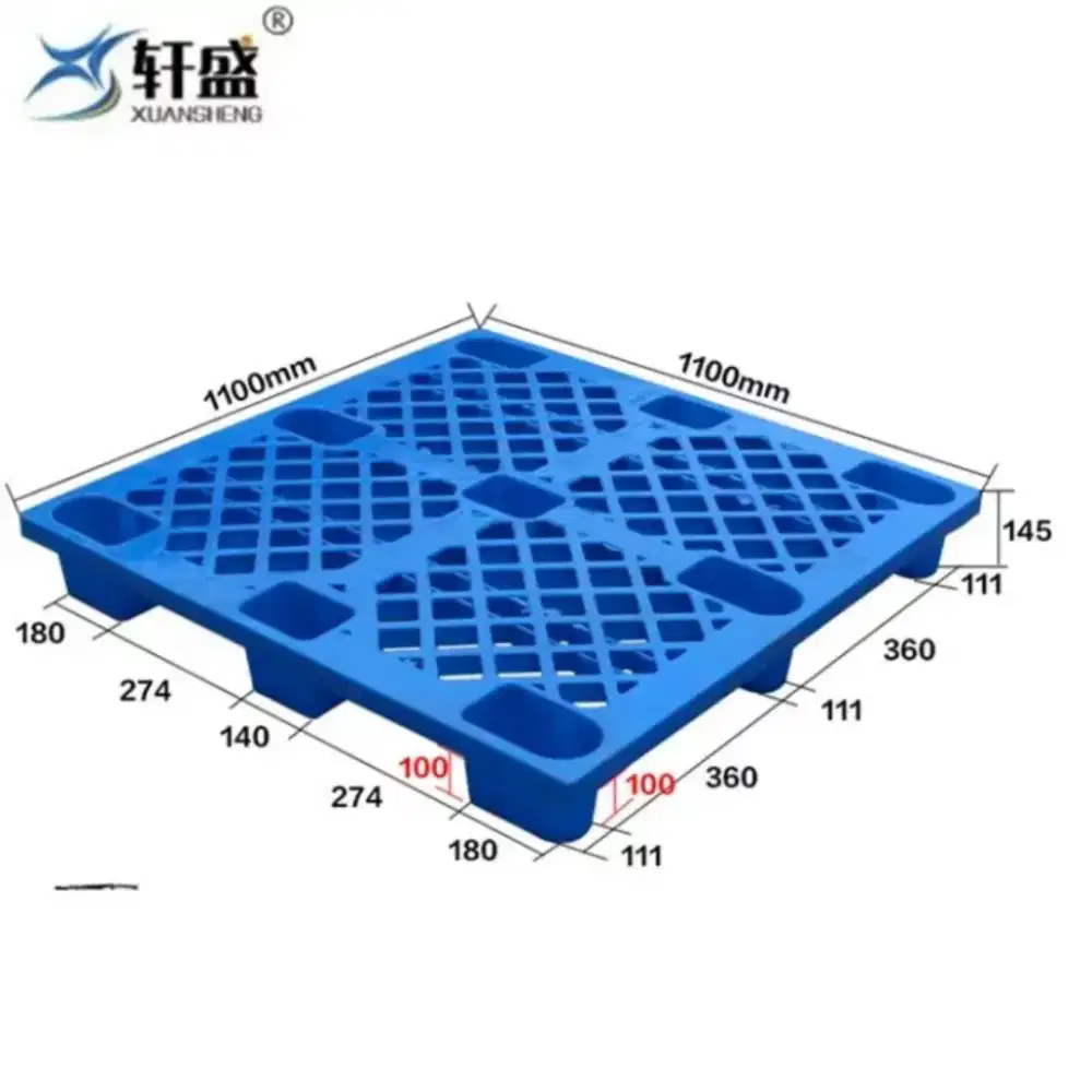 Palet plastik 110x110x14cm 9kaki || pallet plastic second 9feet