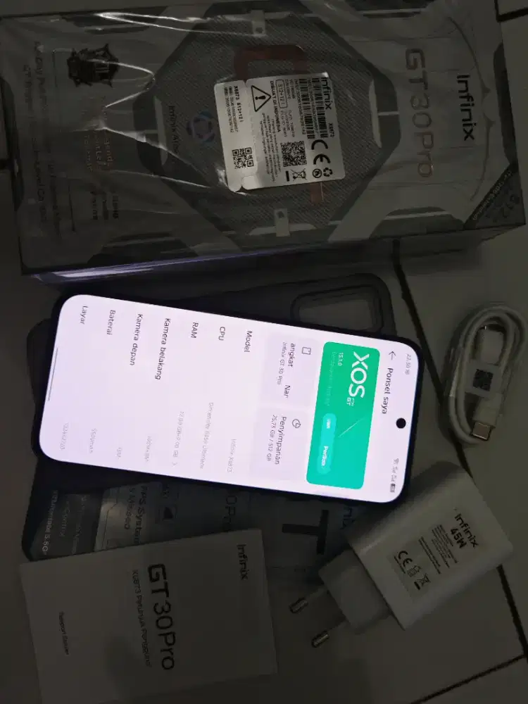 Infinix GT 30 Pro 12/512Gb mulus pemakaian seminggu bisa TT