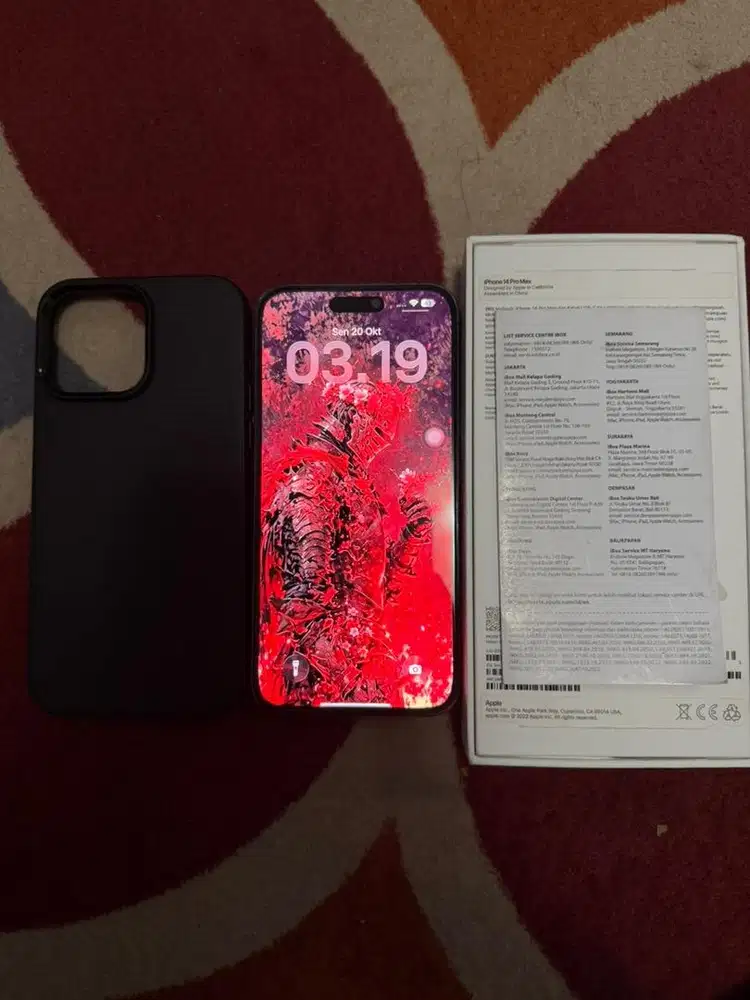 Iphone 14 Promax 256 Ex ibox