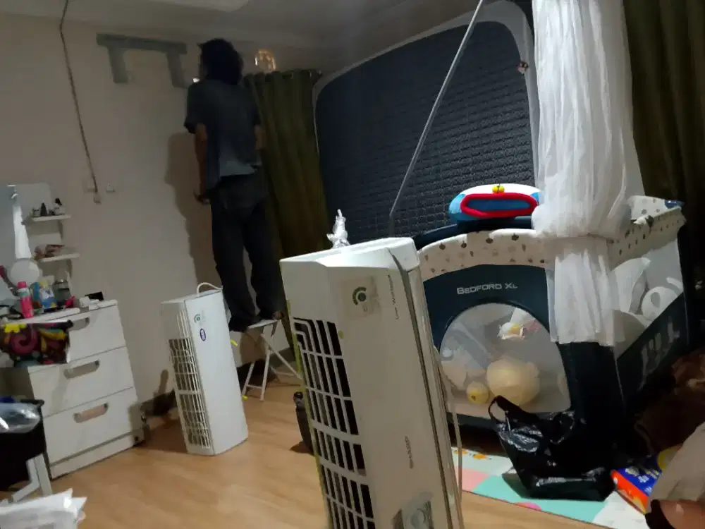 Servis ac. Perbaikan ac. Bongkar ac. Pasang ac.