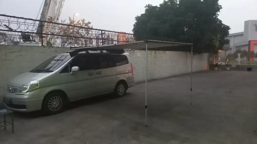 Side awning mobil campervan