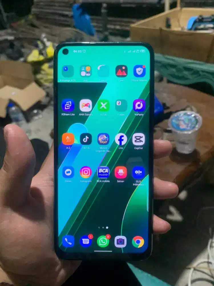 Infinix note 7 6/128 fullset mulus