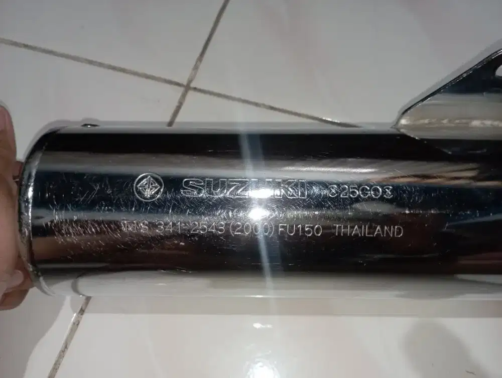 KNALPOT ORIGINAL SATRIA THAILAND (CBU)