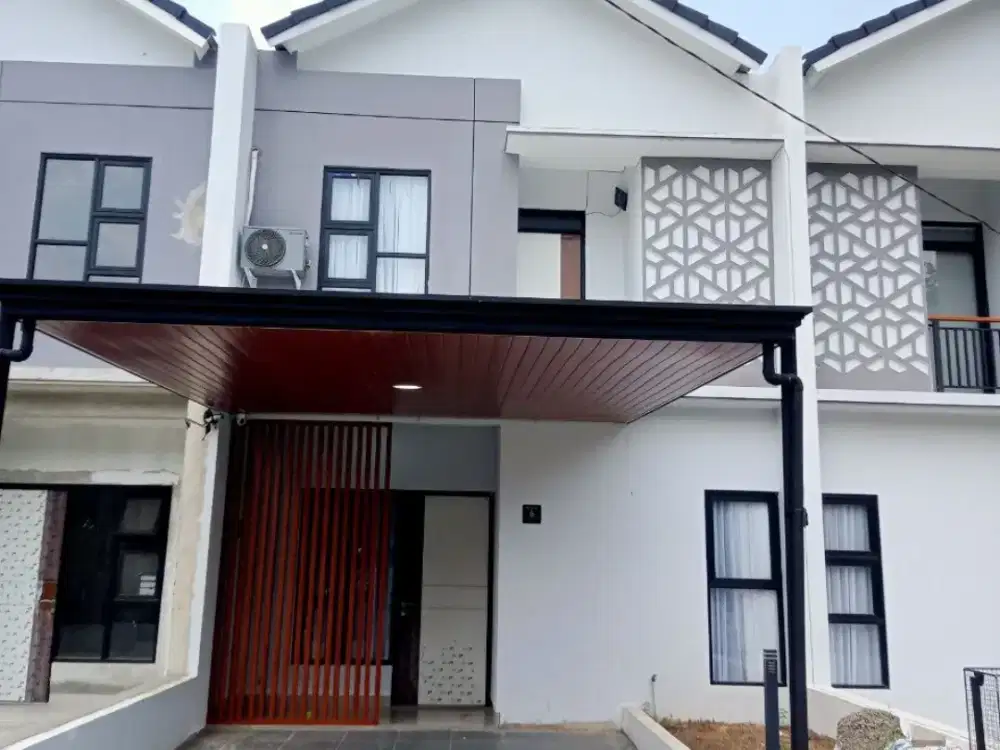 Besok survei,, Rumah nuansa villa promo di Cilame dkt ke St whoosh