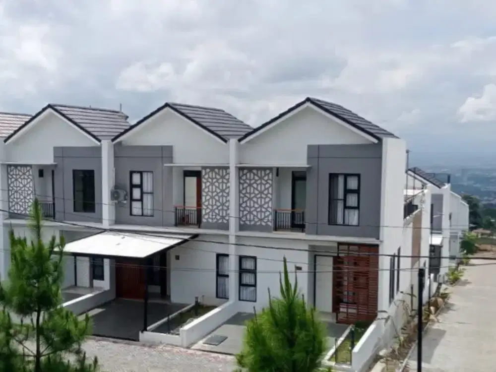 Harga mulai 700 jutaan, cluster rumah Villa di cilame view cantik