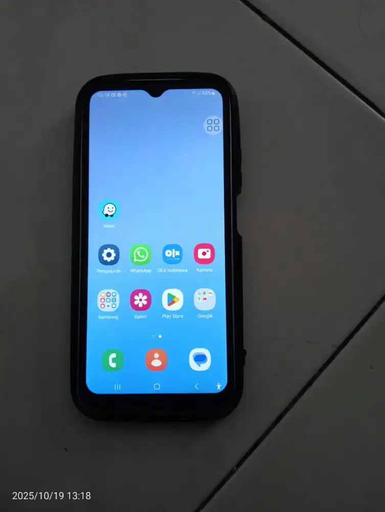 Jual hp samsung A14 bekas normal lengkap