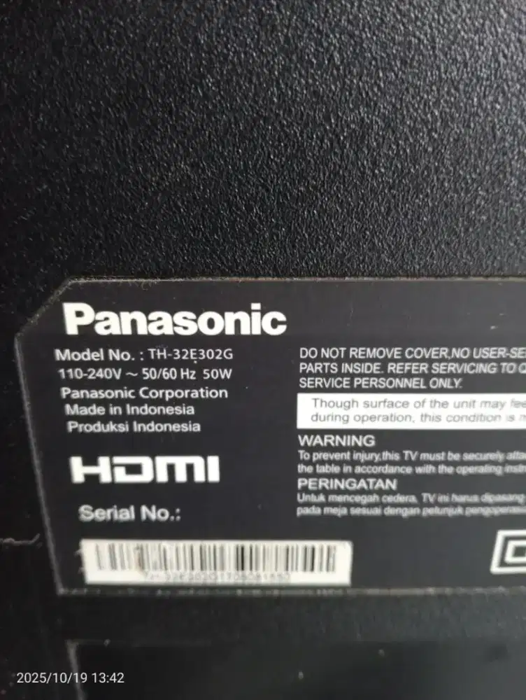 Jual televisi Panasonic 32