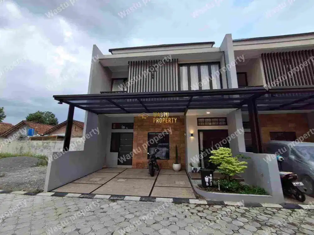 RUMAH MEWAH SIAP HUNI DEKAT CANDI SAMBISARI KALASAN
