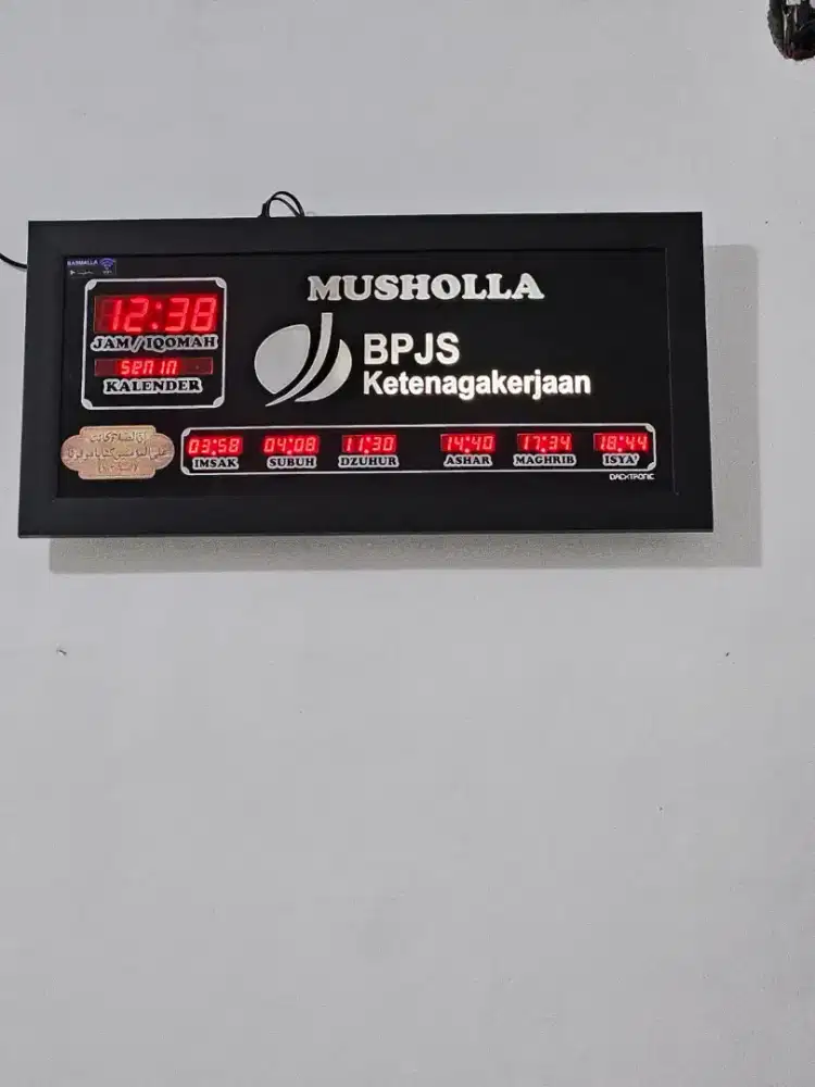 Jam digital masjid mini