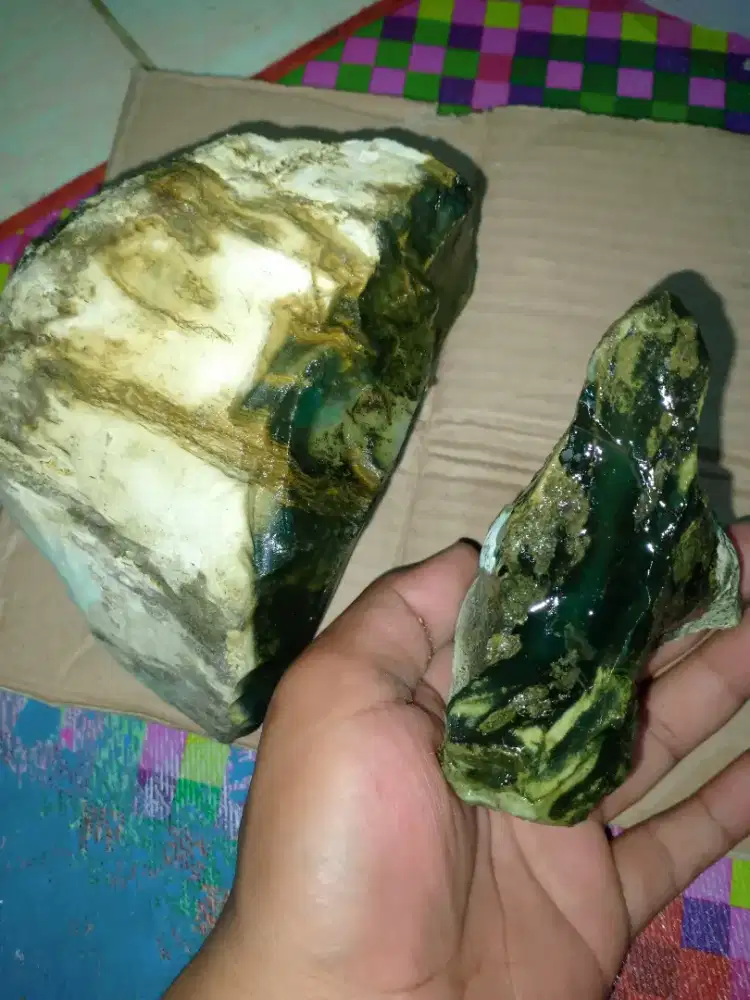 Bongkahan Batu Garut - Opal Wood - Fosil Kayu