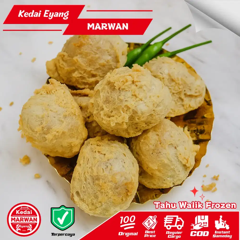 Tahu Walik Crispy Frozen Tahu Bakso Tanpa Bahan Pengawet