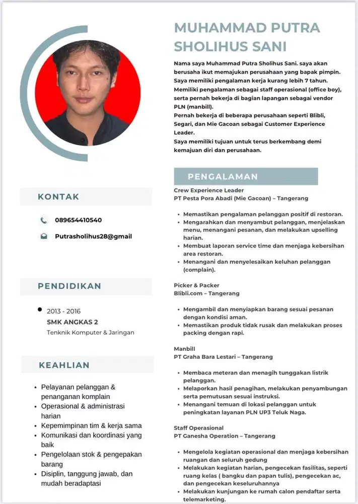 Mencari pekerjaan