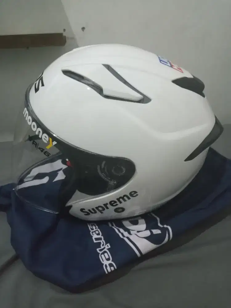 Helm Half Face MDS Seperti Baru