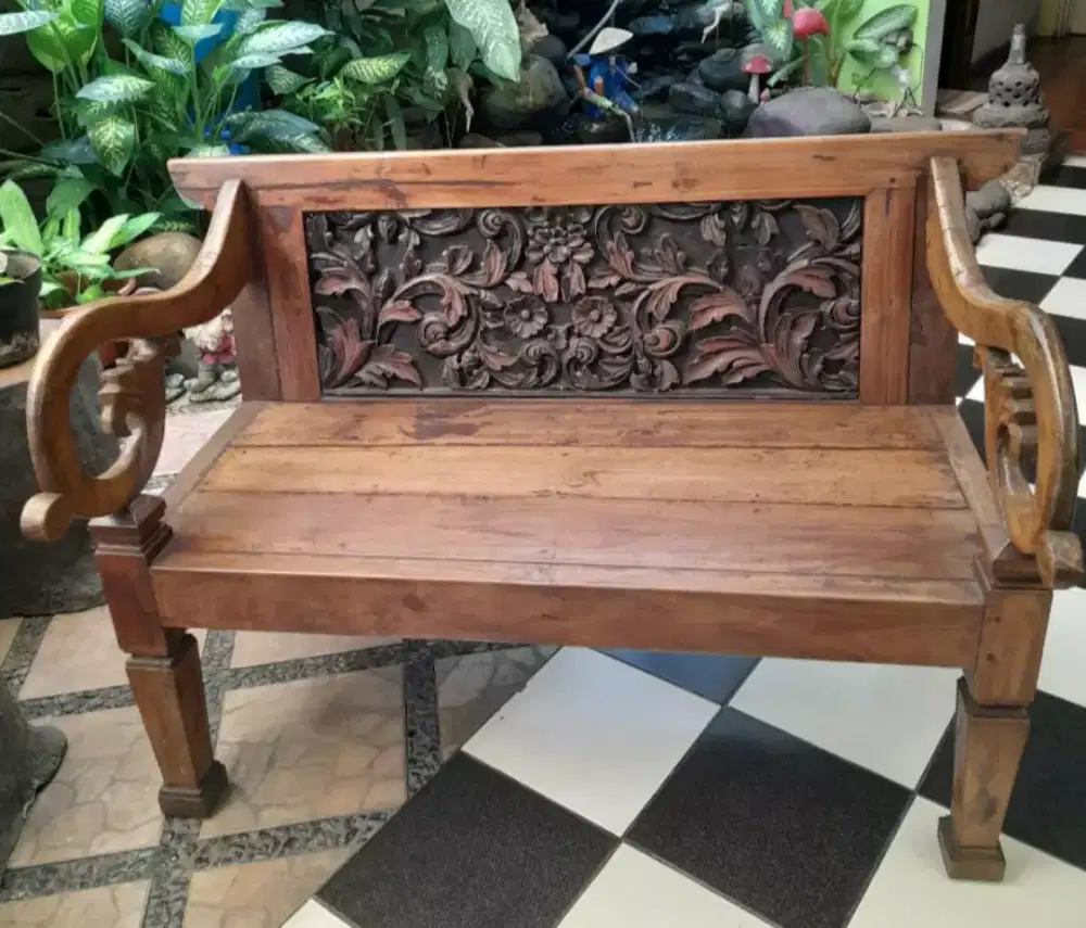 Kursi Teras / Kursi Taman kayu jati