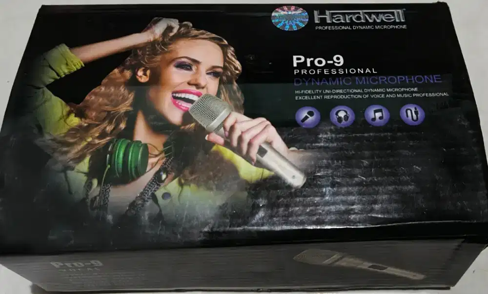 Dijual Microphone mic hardwell pro 9 series dynamic mic jos mantuls mc