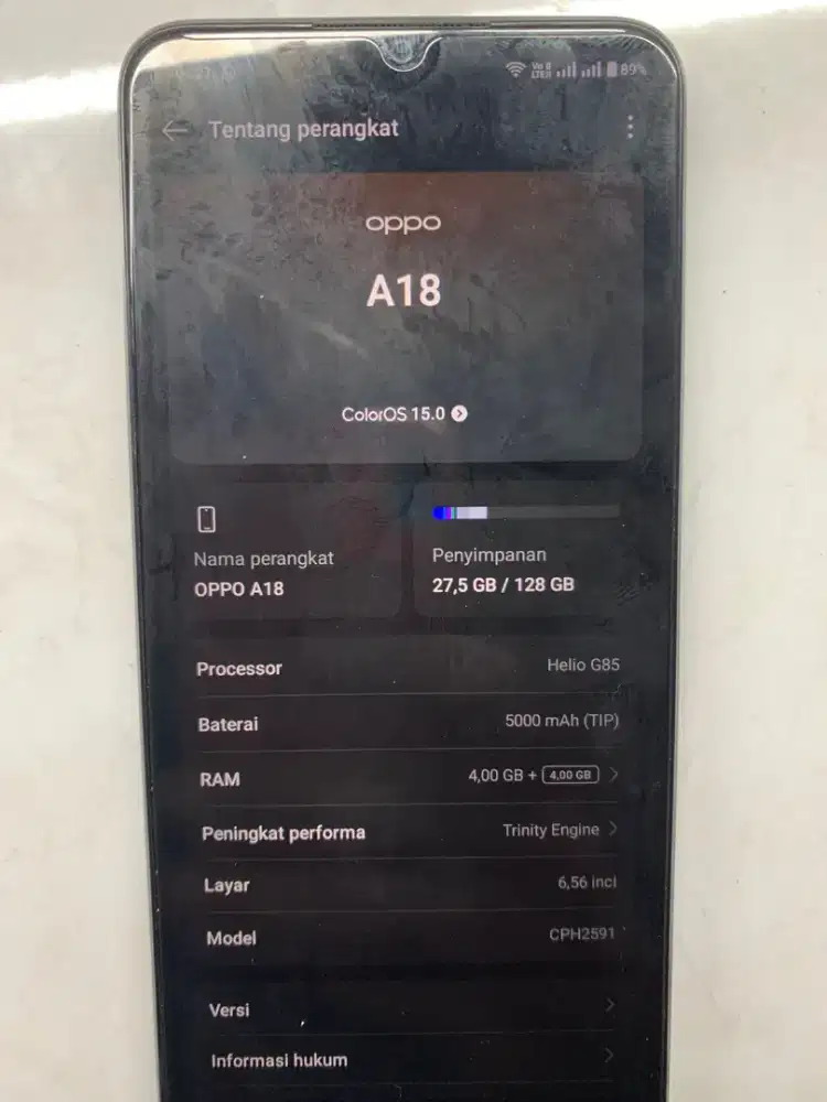Oppo a18 4+4/128