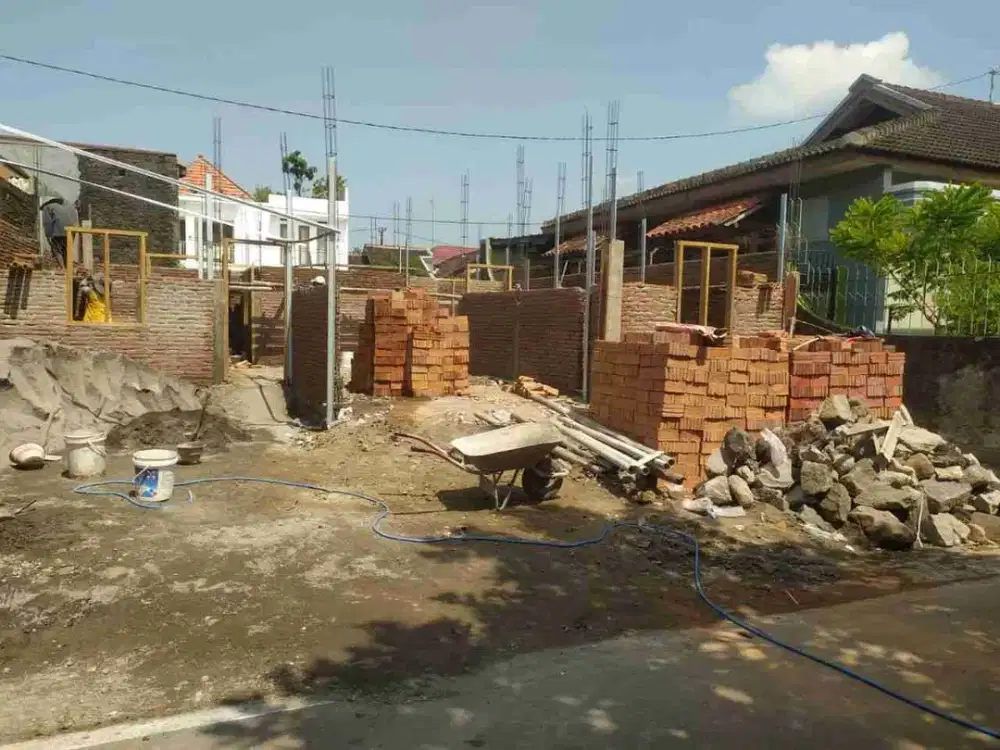 Rumah Baru Progress Bangun Sangan Ideal dan Strategis Nyaman