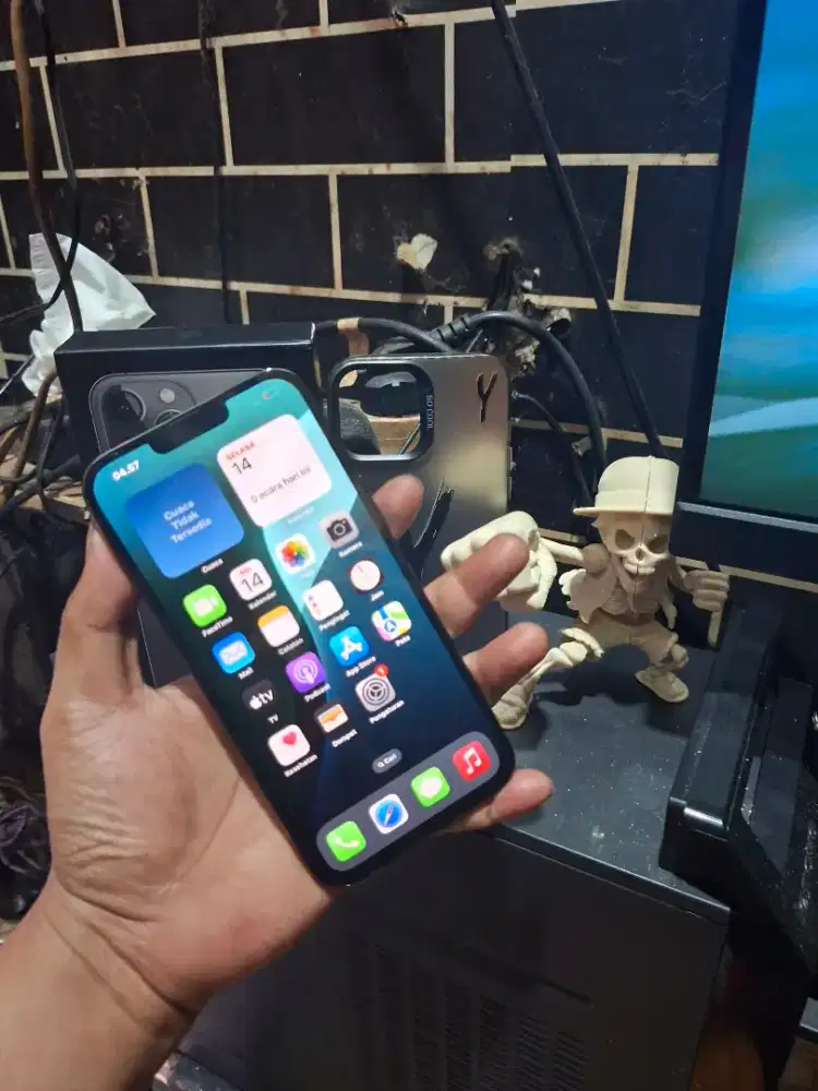 iPhone 13 Pro Max 128Gb iBox Mulus Normal Siap Pakai
