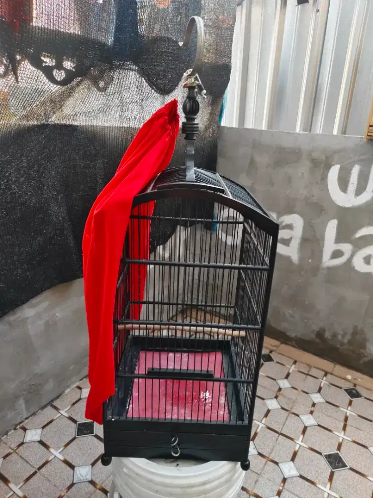 Sangkar kenari bekan pemakaian masih bagus
