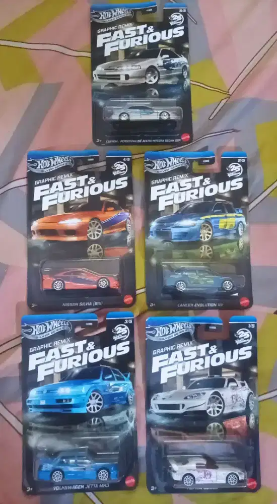 Hotwheels Seri Fast n Furious