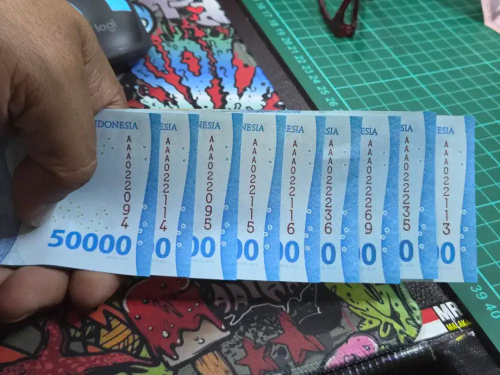 Uang Bibit pecahan 50ribu
