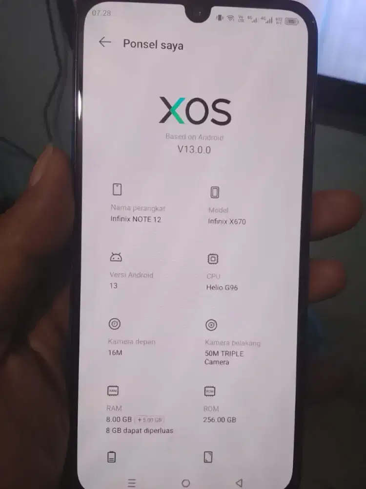 Infonix note 12