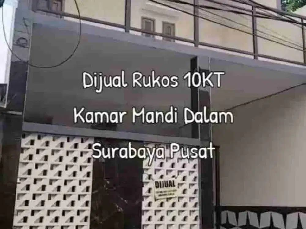 Dijual Rumah Kos 10 Kamar di Pacar kembang Surabaya