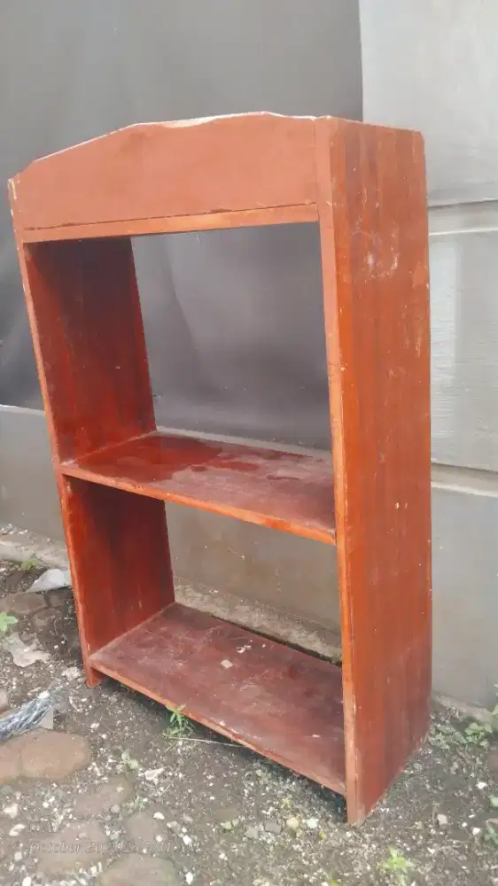 Rak kayu rak buku kecil rak kos rak dapur