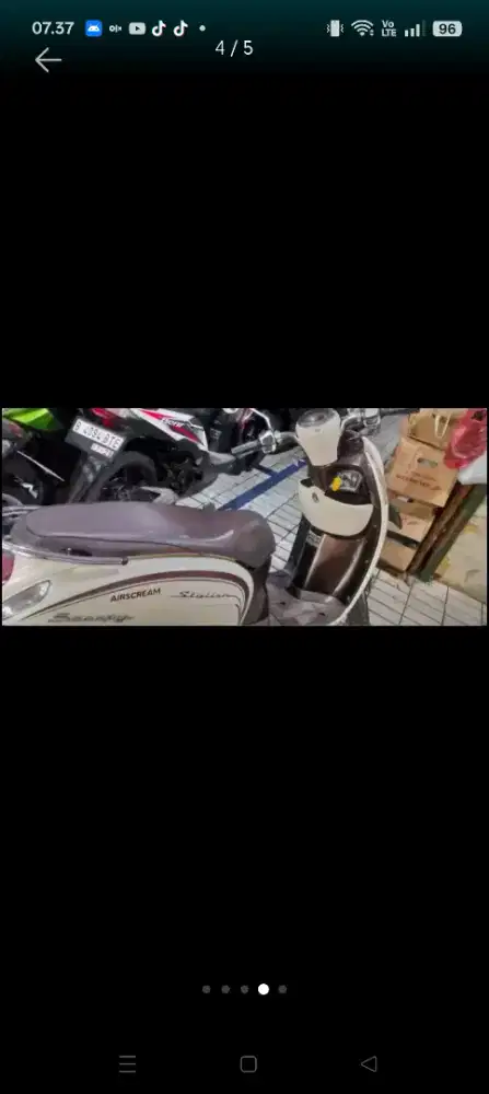 Scoopy FI th 2015 kondisi ok TT kredit