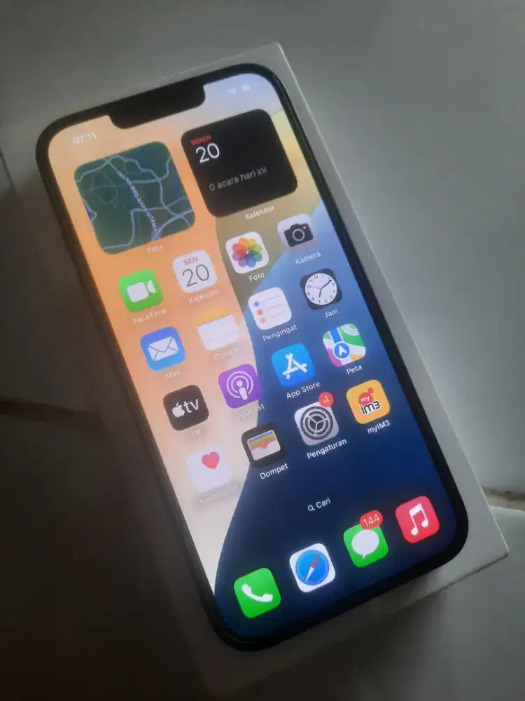 IPHONE 13 128GB Midnight (Fullset) IBOX RESMI (NEGO)