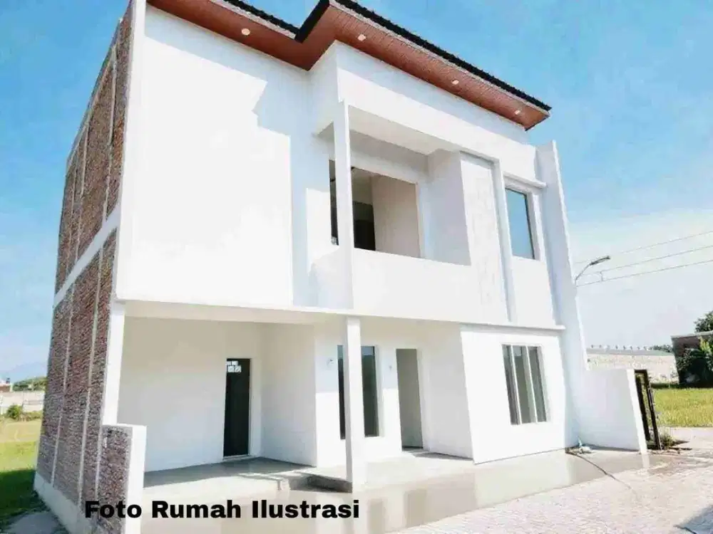rumah mewah 2lantai cluster pesan bangun dekat solo termurah di colomadu