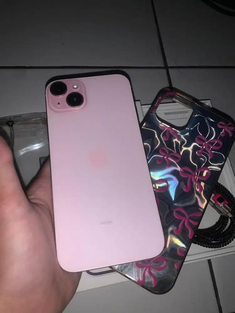 Iphone 15 plus ex iBox 128gb Pink