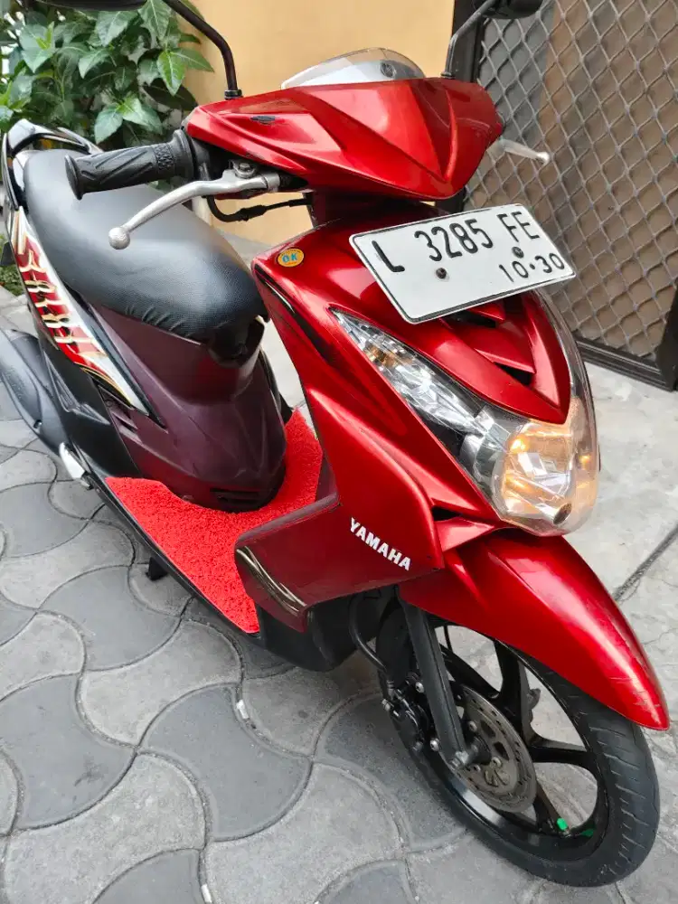 Mio Soul 2010 CW Merah Marun Plat Baru 2030 Full Original!!!