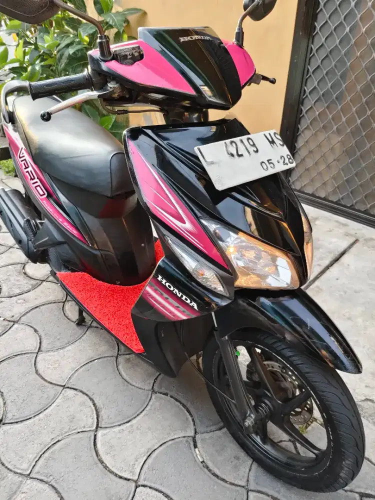 Vario 2008 CW Black Pink Plat Panjang 2028 Siap Kerja!!!