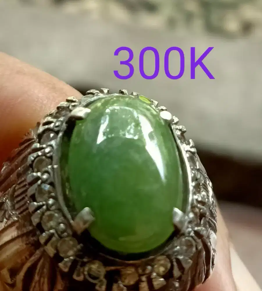 Batu cincin sungai dareh ring perak