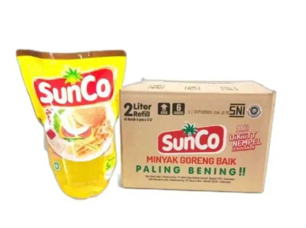 SUNCO 2LITER (JUAL PER DUS)