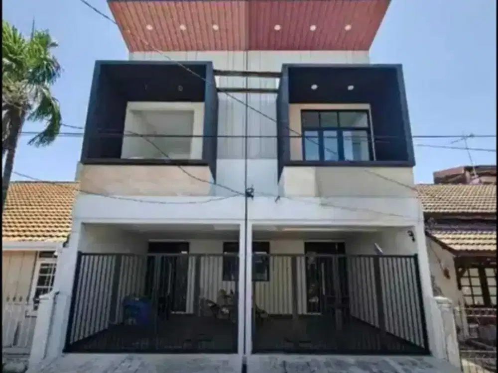 Selangkah MERR‼️Rumah Baru Gress Rungkut Mapan Surabaya