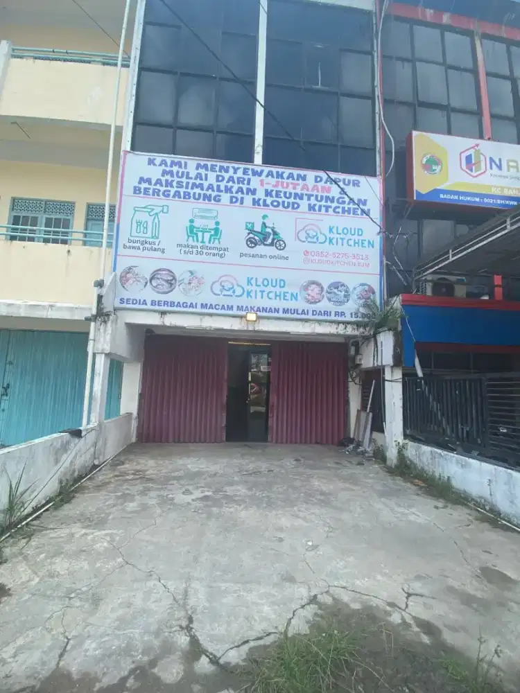SEWA RUKO (3Lt) GATOT SUBROTO MURAH-NEGO(TANPA PERANTARA) & Jual TANAH