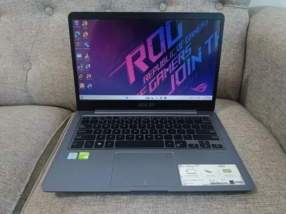 Laptop Asus X411U Core i5 RAM 8GB SSD 256 VGA Nvidia 2GB