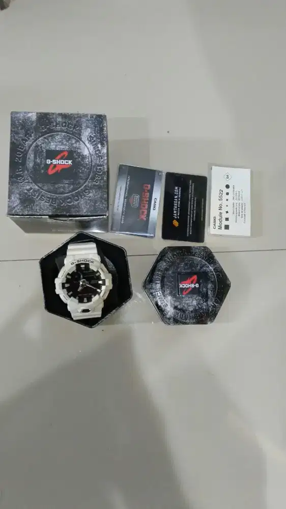 Casio G Shock Original 100% Full Set Box Garansi