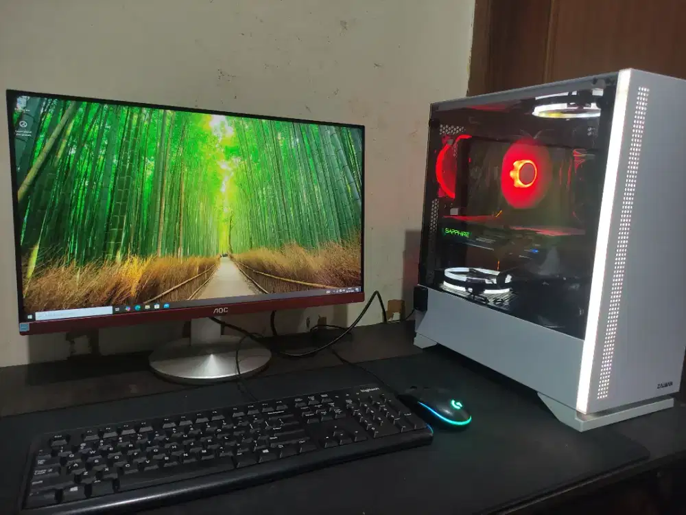 Komputet/ PC full set i5 9600k / rx 580 8gb