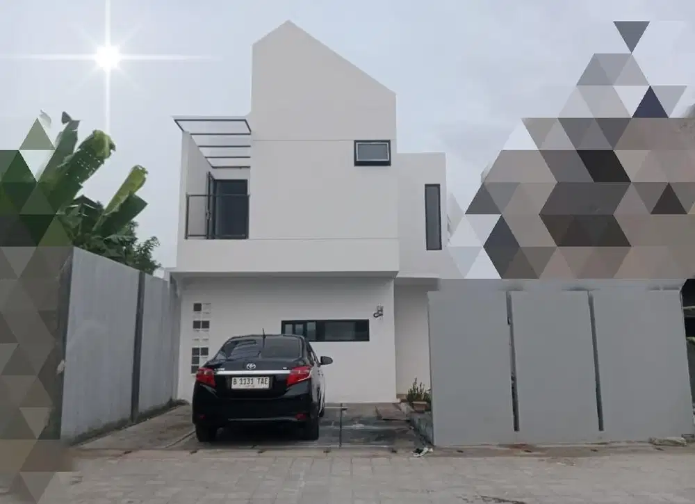 Rumah modern 2lantai