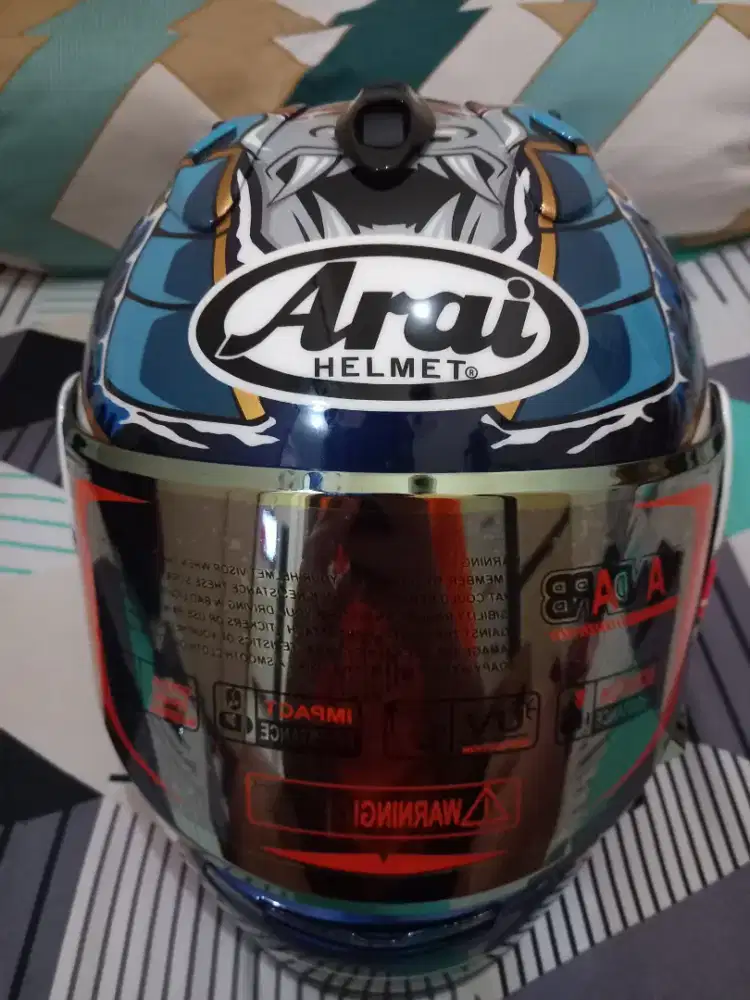Arai shogun pedrosa basic cargloss yamaha