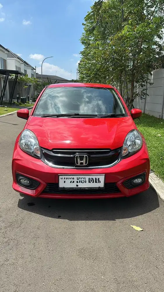 MOBIL KOLEKSI  | Brio Satya 2018 MT Merah | CASH 105JT | Murah!
