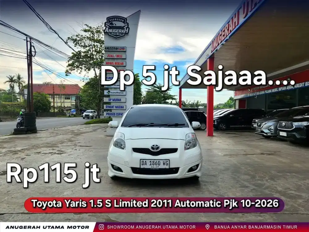 Dp5jt Yaris S Limited 2011 Automatic