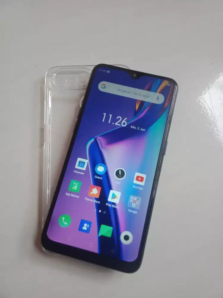 Opo a12 ram 3/32 minus layar bagian pojok bawah sama kesing