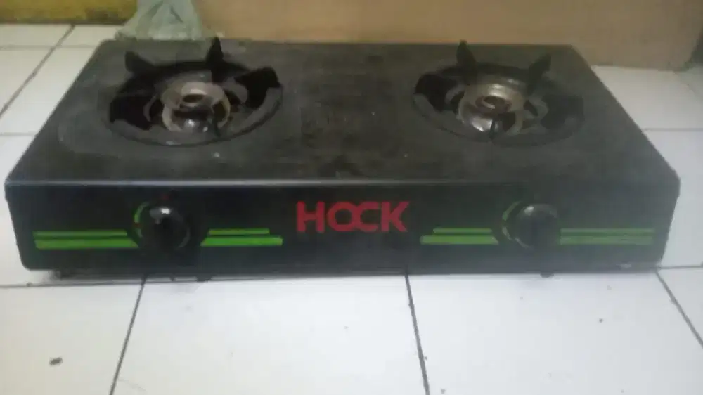 Kompor 2 tungku Hock